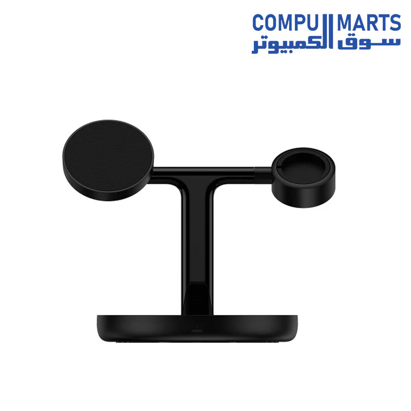 Baseus Swan 3-in-1 Wireless Magnetic Charging Bracket 20W Black Universal version (Include: USB For type-C 3A 1m) - Image 2