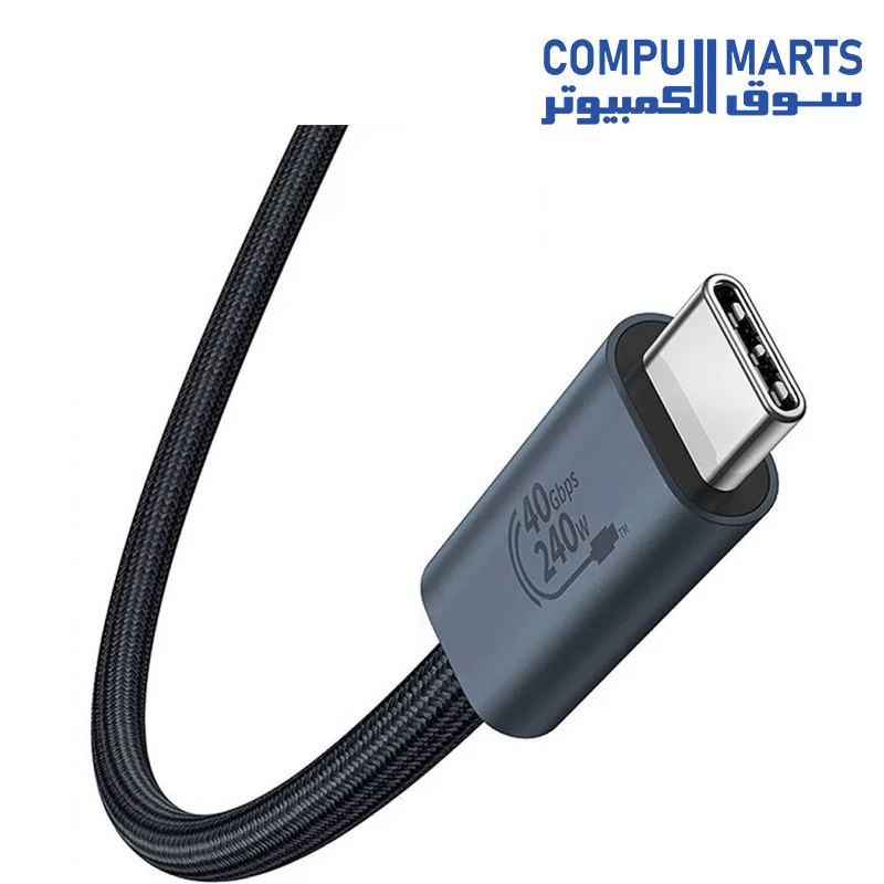 Baseus USB 4 Cable, 240w PD 3.1 USB C to USB C Fast Charging Cable, 480Gbps Data Transfer - Image 3
