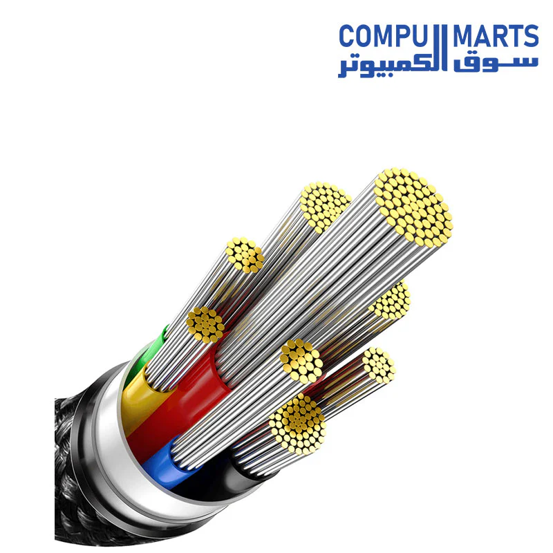 Baseus USB 4 Cable, 240w PD 3.1 USB C to USB C Fast Charging Cable, 480Gbps Data Transfer - Image 4
