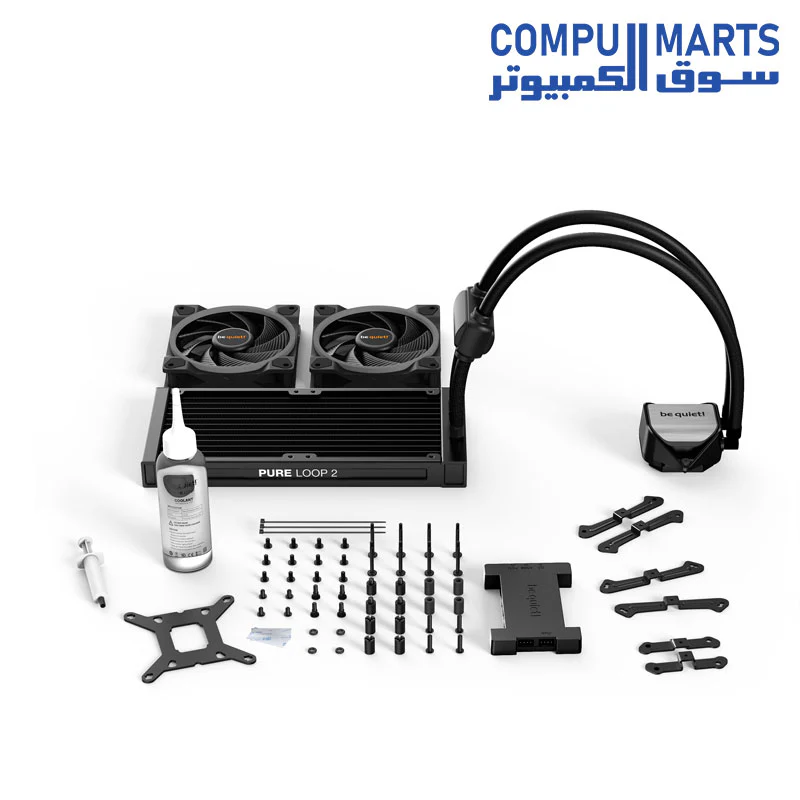 Be Quiet Pure Loop 2 FX 240mm, 2x Light Wings 120mm PWM high-speed ARGB fans - Image 4
