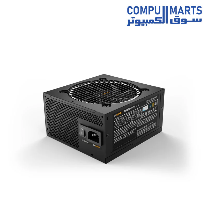 Be Quiet Pure Power 12 M 850W Power Supply, PLUS Gold, ATX 3.0 PSU, Modular cables - Image 3