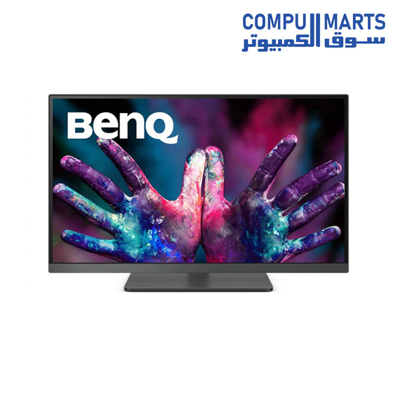 BenQ Designer Monitor PD2705U 27" IPS LED Panel 60Hz UHD 4K sRGB HDR10, KVM, USB C Charger, 1 HDMI, 1DP, 3 USB 3.2 - Image 2