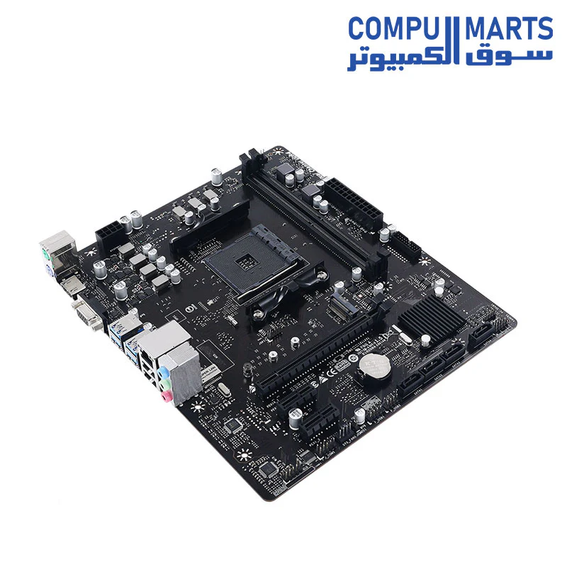 Biostar A520MH 3.0 AM4 Socket Micro ATX AMD Motherboard - Image 3