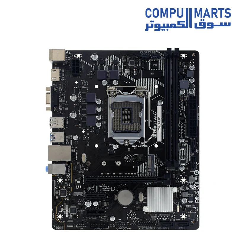 Biostar Z590MHP Intel Z590 LGA 1200 Motherboard - Image 2
