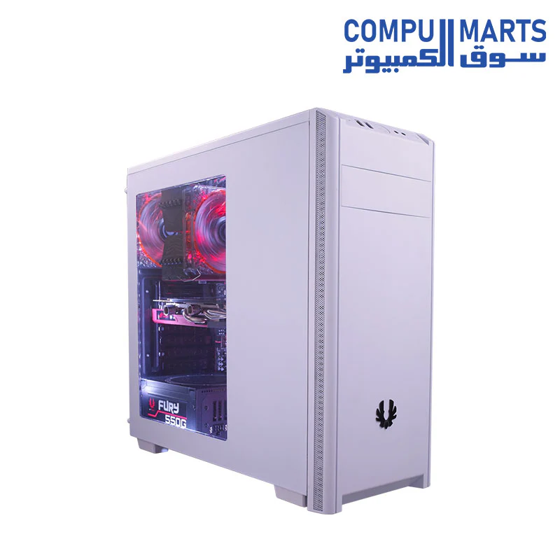 BITFENIX Nova Window ATX Mid Tower Case (Steel / Plastic ATX Mid Tower 1 x USB 3.0 / 1 x USB 2.0 / HD Audio MIC & Headphone Front Ports 1 External 5.25" Drive Bays 4 Internal 3.5" Drive Bays) - Image 7