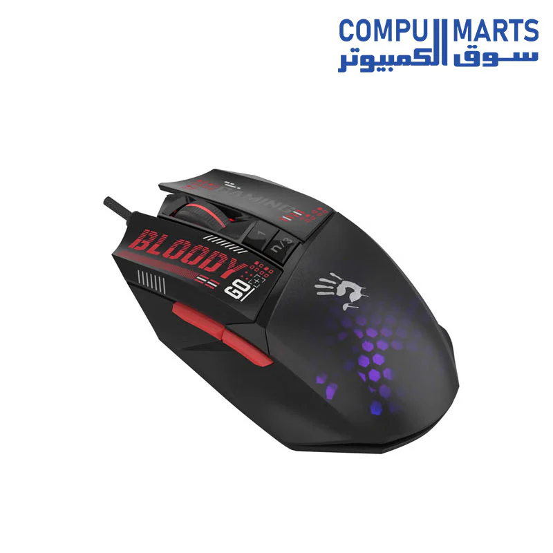 Bloody W60 Mini Max LIGHTWEIGHT RGB GAMING MOUSE - Image 3