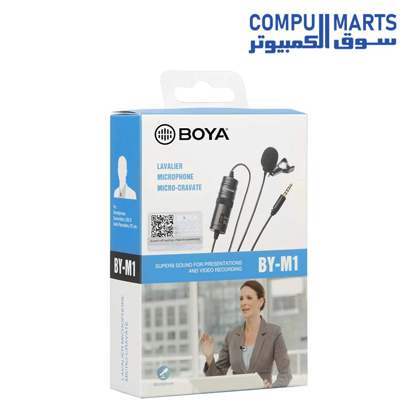 Boya BY-M1  Omni Directional Lavalier Microphone - Image 2