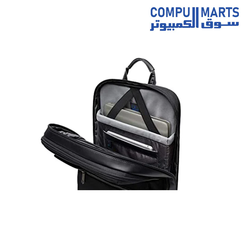 Arctic Hunter Business Laptop Backpack, Waterproof Professional Expandable Men Carry on Bag for Work College Office Flight Travel Fits 15.6 Inch Laptop - Image 3