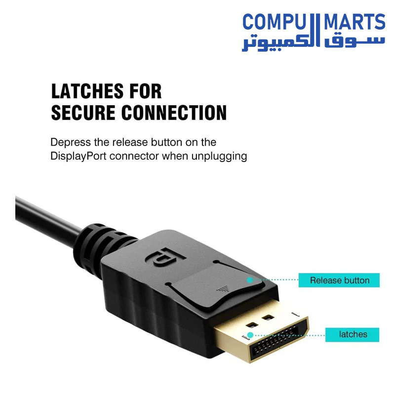 Cable  Display Port (DP) to HDMI Cable - Image 2