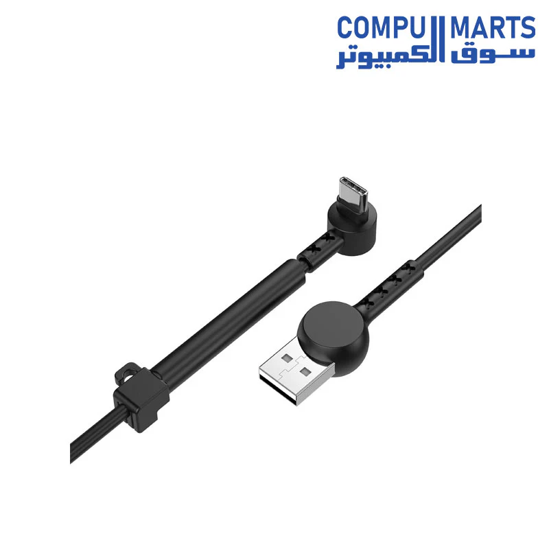 CABLE HAVIT USB TO TYPE-C BRACKET HVCB-H697-BK - Image 2
