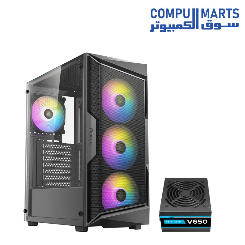 Case Antec AX61 Elite 4Fan 120M ARGB+PSU - Image 2
