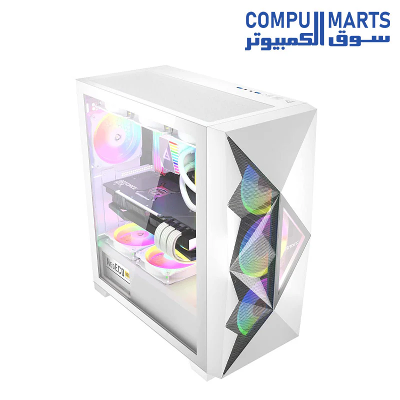 Case Antec DF800 FLUX 5Fan(3*120M ARGB) (2*120M) - Image 6