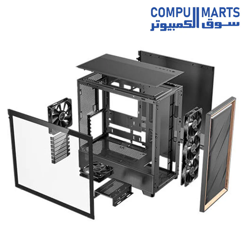 Case Antec Flux Mesh 5 Fan 3*120M - Image 8