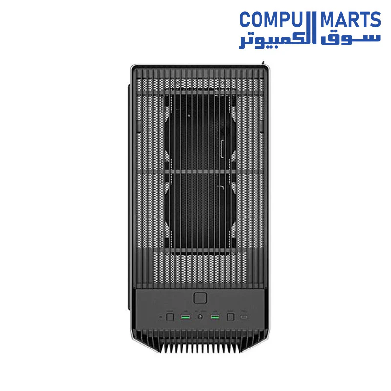 Case DeepCool CL500 Mid-Tower ATX High Airflow Mesh Front Panel I/O USB Type-C port Tempered Glass Magnetic Side Panel Built-In Fan Hub and Graphics Card holder - Image 4