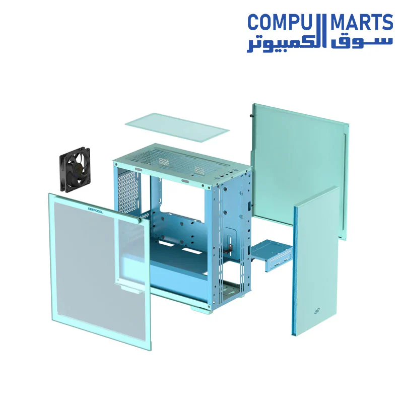 DEEPCOOL MACUBE 110 Refined Minimalism Micro-ATX/Mini-ITX  Case - Support 240/280 Cooling System - Image 10
