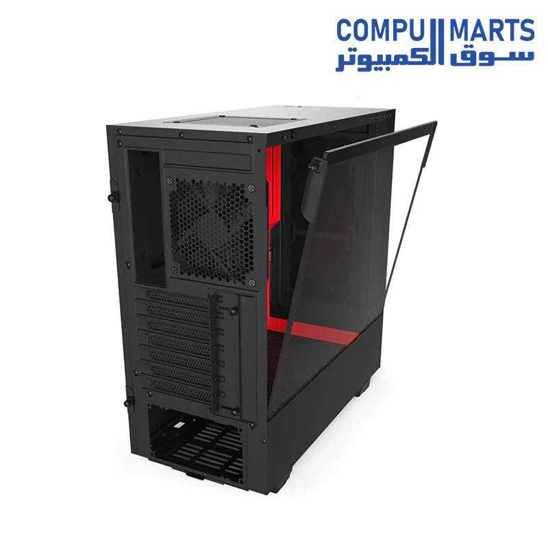 NZXT H510 - Compact ATX Mid-Tower PC Gaming Case - Image 7
