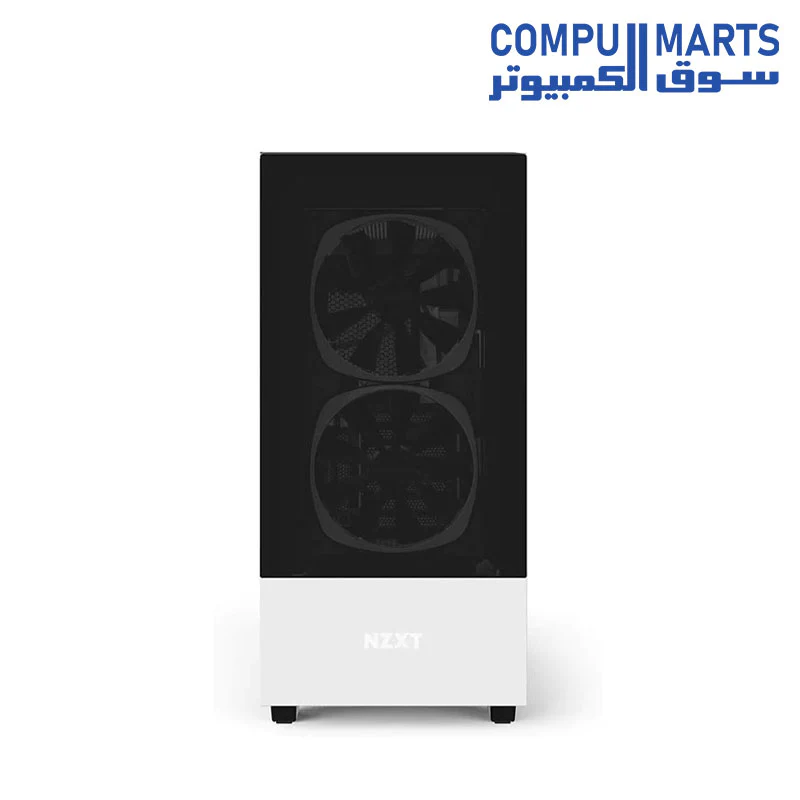 NZXT H510 Elite-Premium CA-H510E Mid-Tower ATX Case PC Gaming Case  - Dual-Tempered Glass Panel - Front I/O USB Type-C Port - Vertical GPU Mount - Integrated RGB Lighting - Image 5