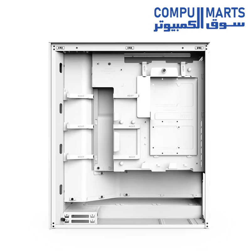 CASE NZXT H7 FLOW RGB MID TOWER ATX AIRFLOW + VERTCAL GPU NZXT BLACK AND WHITE - Image 12