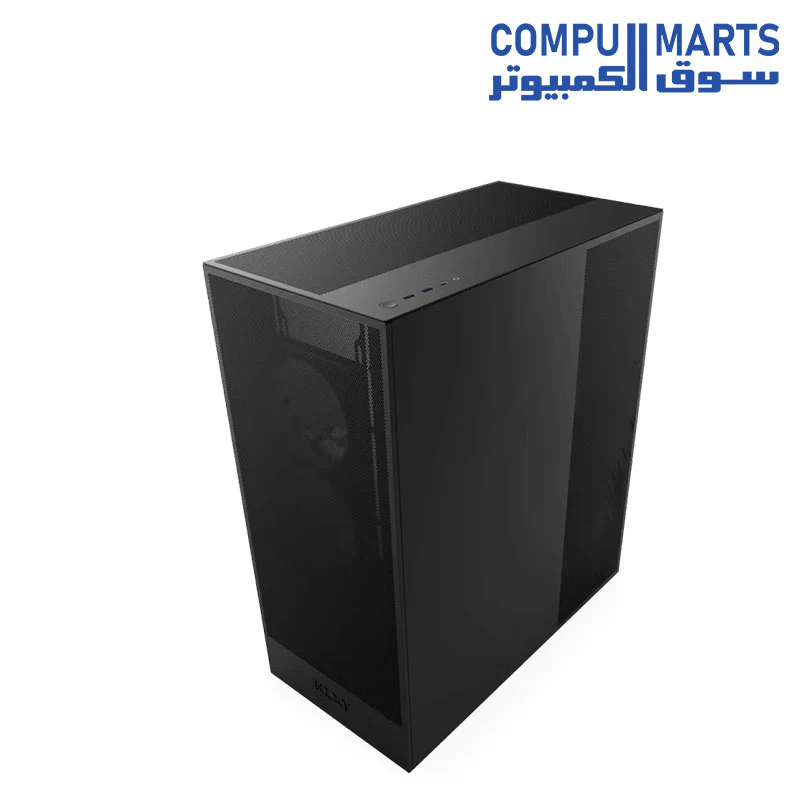 CASE NZXT H7 FLOW RGB MID TOWER ATX AIRFLOW + VERTCAL GPU NZXT BLACK AND WHITE - Image 7