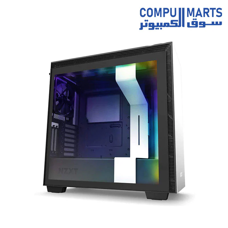 NZXT H710i - CA-H710 i - MID-TOWER ATX CASE PC Gaming Case Front I/O USB Type-C Port   Quick-Release Tempered Glass Side Panel   Integrated RGB Lighting - Image 17