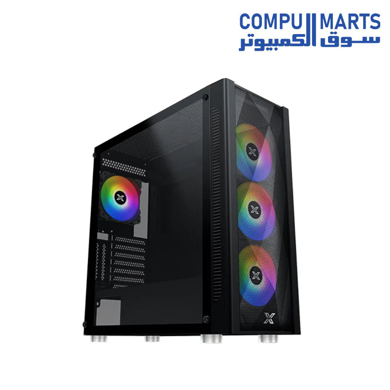 Case XIGMATEK ANUBIS ARGB with power supply Hydra 650W +80 BRONZE 4FANS - Image 2