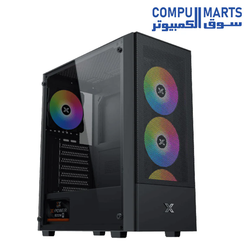 CASE XIGMATEK HERO II AIR 4 FAN ARGB - MID TOWER - Image 5