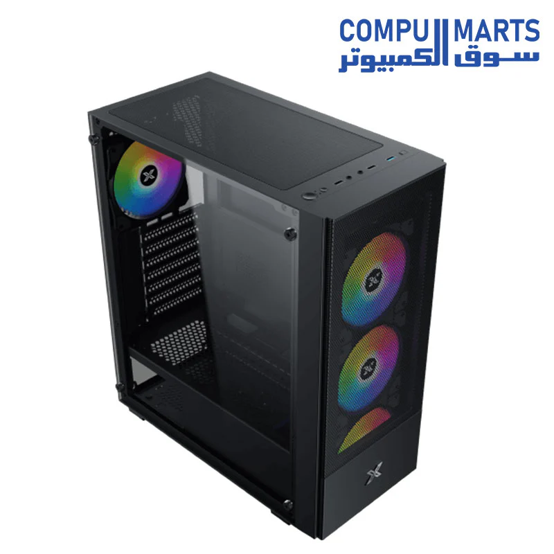 CASE XIGMATEK HERO II AIR 4 FAN ARGB - MID TOWER - Image 7
