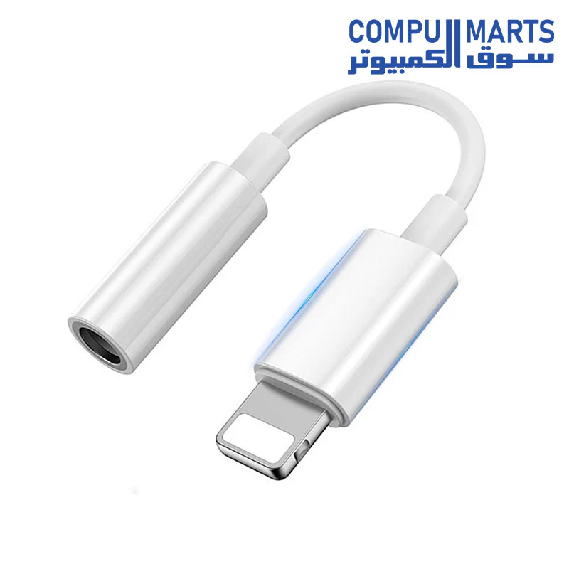 CONVERT IPHONE TO AUX Adapter iPhone Headphones, Lightning to 3.5mm Headphone Jack Adapter Aux Audio Jack Adapter for iPhone - Image 2