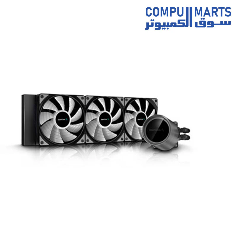 DEEPCOOL Castle 360EX RGB 360mm CPU Liquid Cooler Anti-Leak Technology Inside, Cable Controller and 5V ADD RGB 3-Pin - Image 3