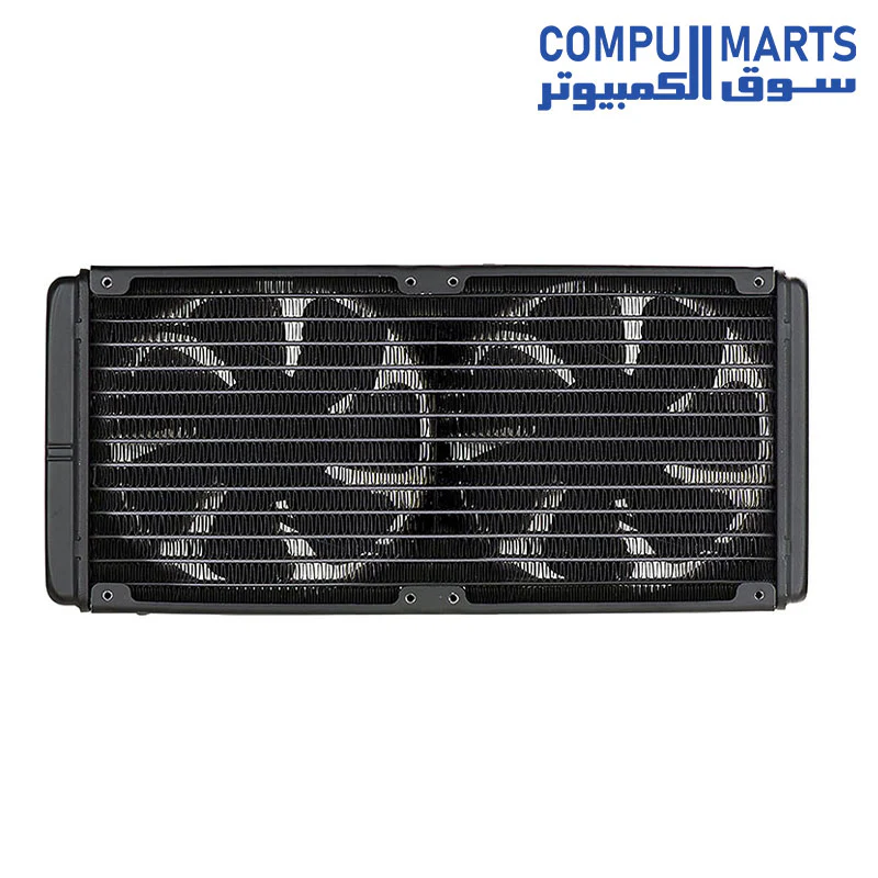 Cooler EVGA CLC 280mm All-In-One RGB LED CPU Liquid, 2x FX13 140mm PWM Fans, Intel, AMD - Image 3