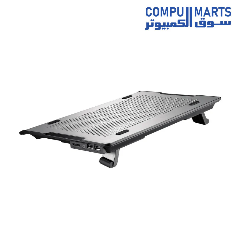 Master notepal A200 Cooling Pad, Dual 140mm Fans, Fan Speed Controller, Up to 16'' Laptops, - Image 3