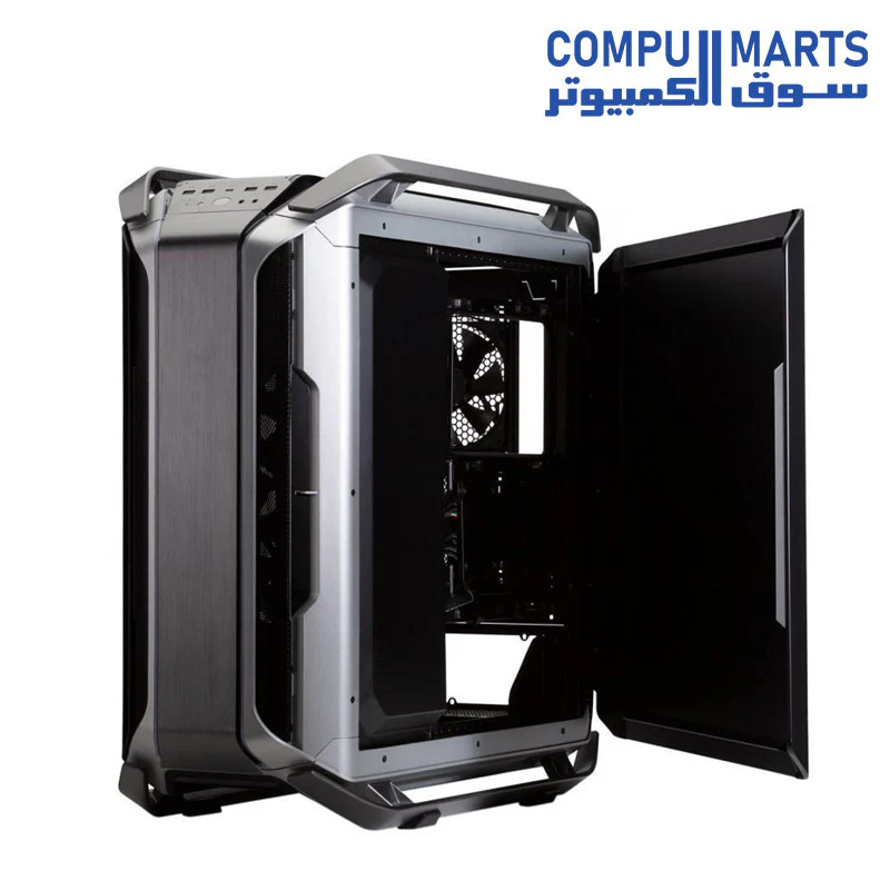 Cooler Master COSMOS C700M with PCI Vertical Gen 4, ARGB Lighting, Aluminum Panels, a Riser Cable, and Curved Tempered Glass - Image 6