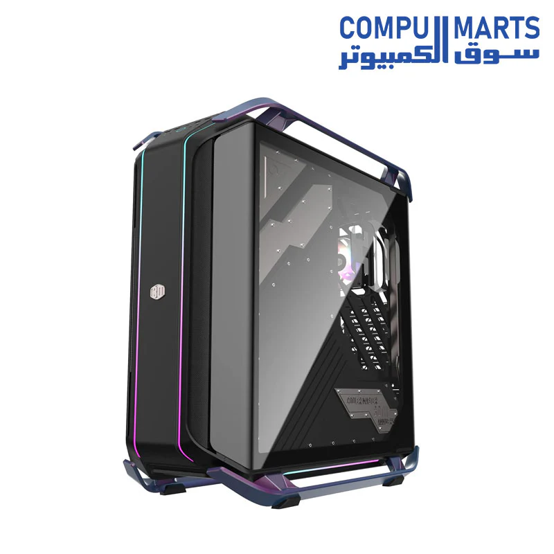 Cooler Master Cosmos Infinity 30th Anniversary C700M E-ATX Full-Tower Curved Tempered Glass Panel, Riser Cable PCIe 4.0, Diverse Liquid Cooling, Type-C, Customizable ARGB (MCC-C700M-KHNN-S30) - Image 3