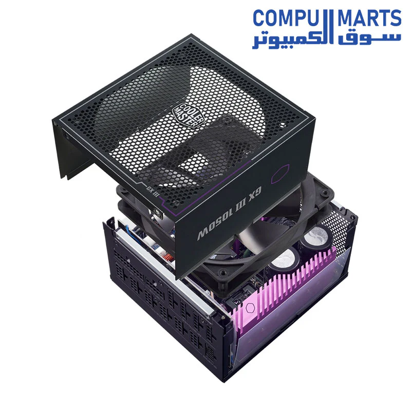 Cooler Master GX3 1050 gold modular  A/UK  cord Cable Power Supply - Image 3