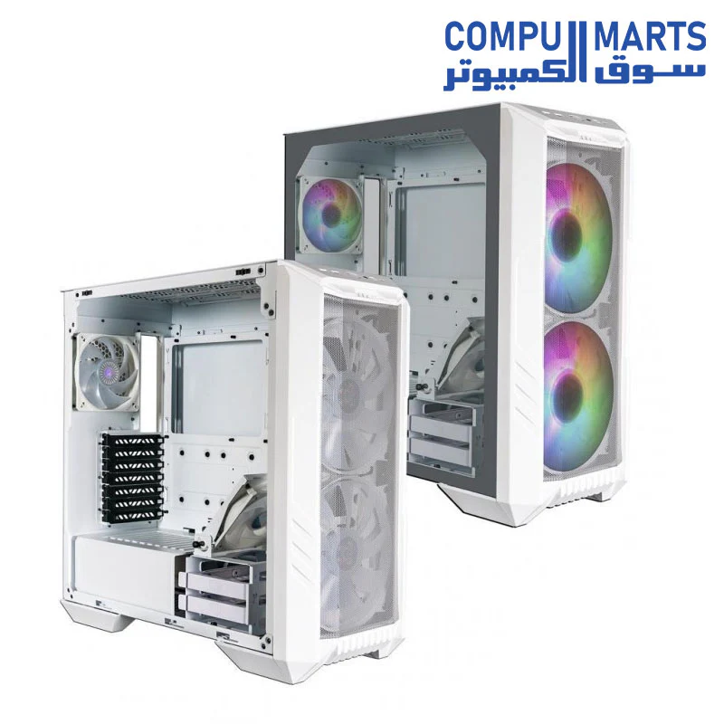 Cooler Master HAF 500 ARGB Mid-Tower Case - Image 4