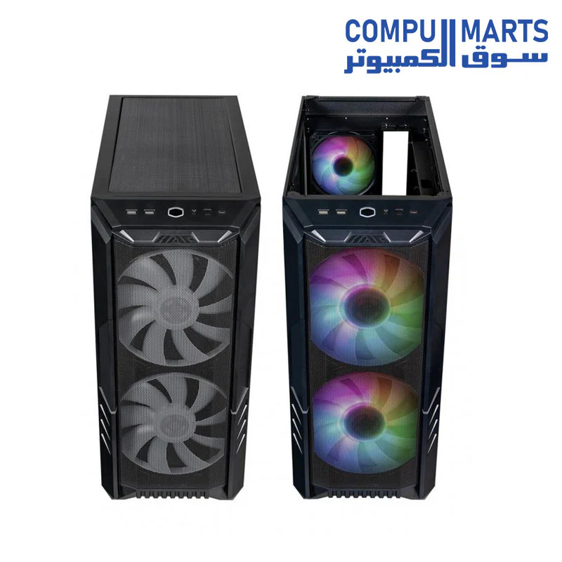 Cooler Master HAF 500 ARGB Mid-Tower Case - Image 7