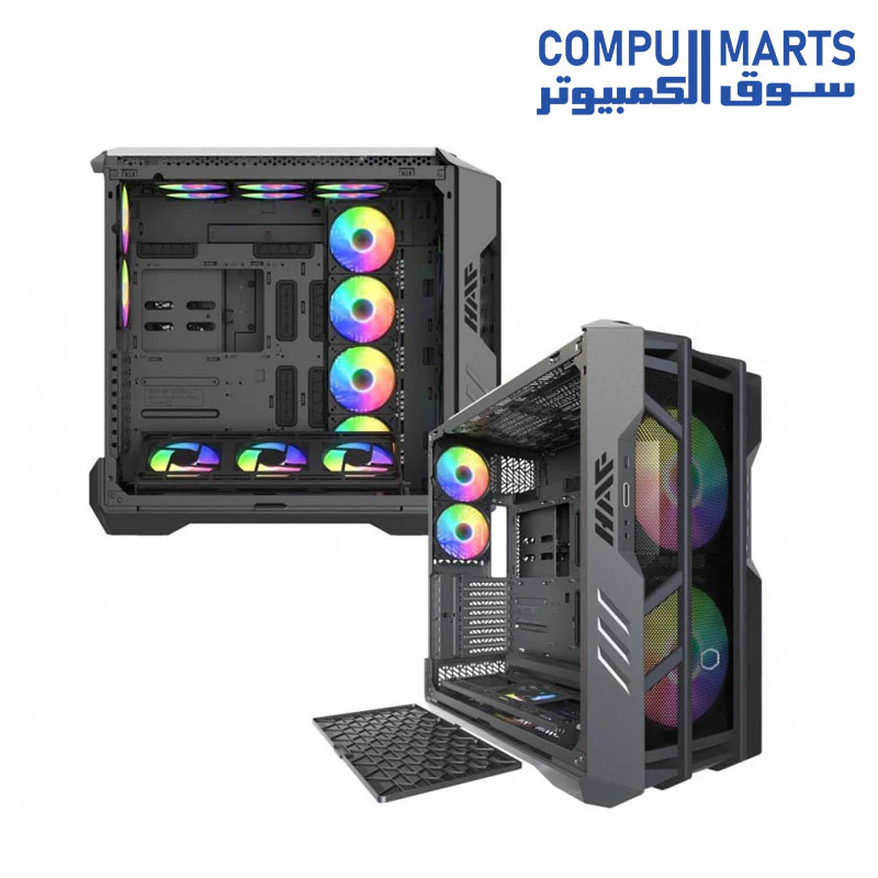 Cooler Master HAF 700 ARGB Mid-Tower Case - Image 2