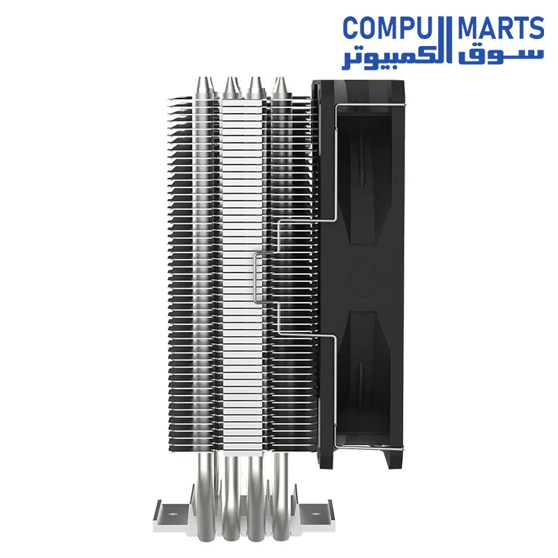Cooler Master Hyper 212 Spectrum V3 CPU Air Cooler, ARGB Sync, 120mm PWM Fan, 4 Copper Direct Contact Heat Pipes, 152mm Tall, Brackets AMD Ryzen AM5/AM4, Intel LGA1700/1200 (RR-S4NA-17PA-R1) - Image 3