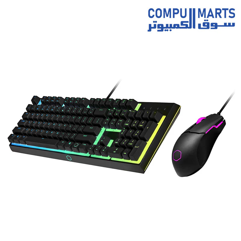Cooler Master MS110 Combo Bundle with Mem-chanical Gaming Keyboard and Gaming Mouse with Optical Sensor - Image 3