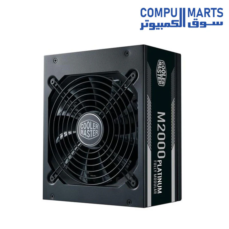 COOLER MASTER M2000 FULL-MODULAR 80 PLUS PLATINUM HIGH WATTAGE ATX POWER SUPPLY - Image 3