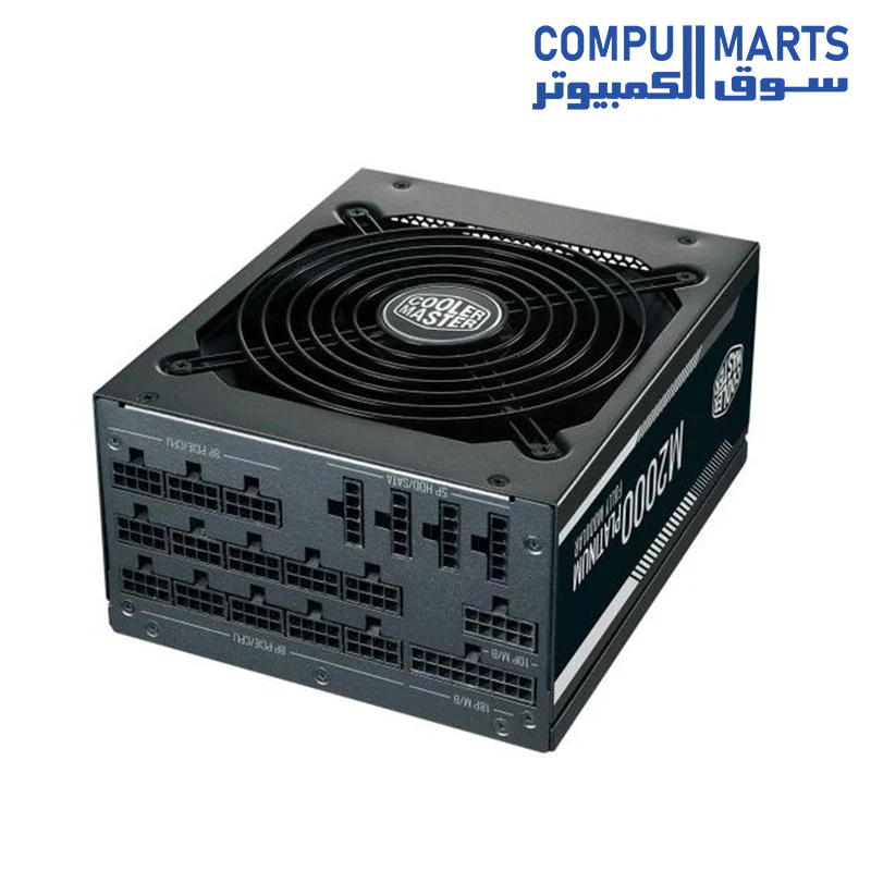 COOLER MASTER M2000 FULL-MODULAR 80 PLUS PLATINUM HIGH WATTAGE ATX POWER SUPPLY - Image 4
