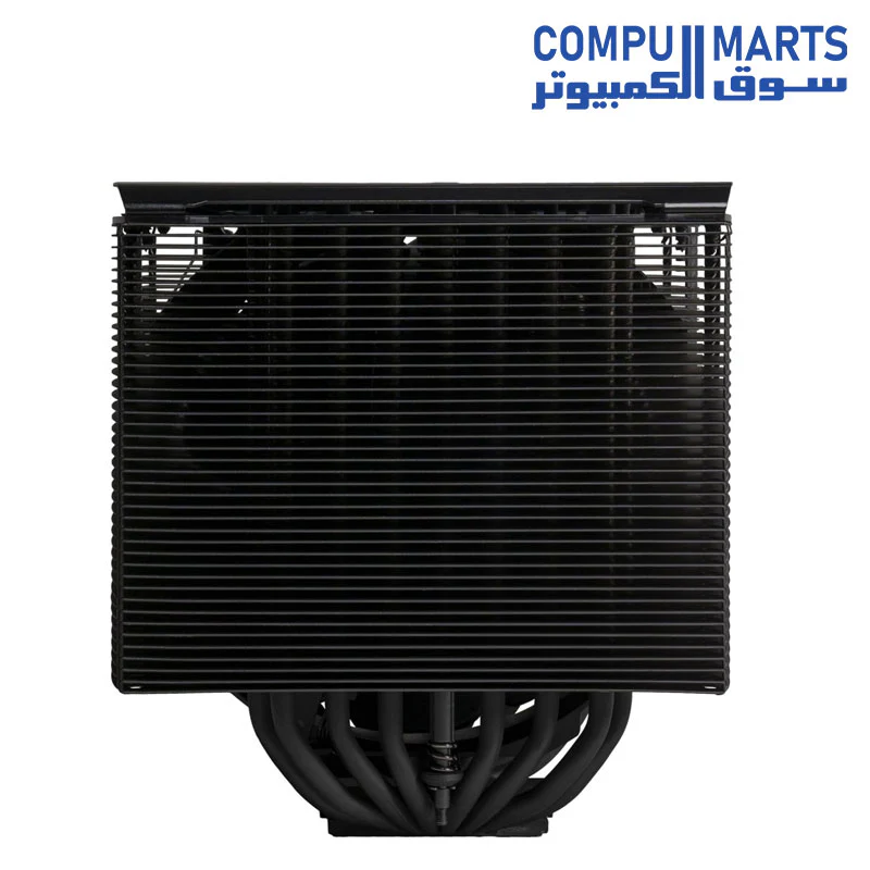 Cooler Master Master Air MA824 Stealth Dual Tower CPU Air Cooler, 8 Heat Pipes, Dual Mobius 120|130mmFans, Nickel-Plated Copper Base, AMD Ryzen AM5/AM4, Intel LGA1700/1200 (MAM-D8PN-318PK-R1) - Image 8