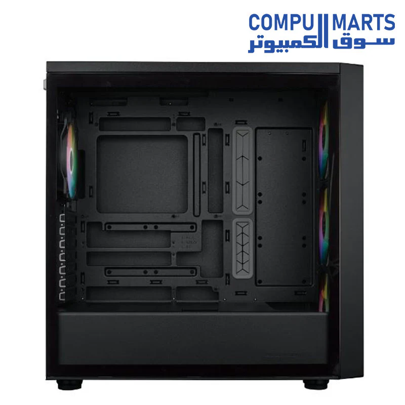 COOLER MASTER MASTERBOX 600 ATX ARGB Mid Tower Tempered Glass Gaming Case2xUSB Type C & Back Connector Motherboard Support - Image 8