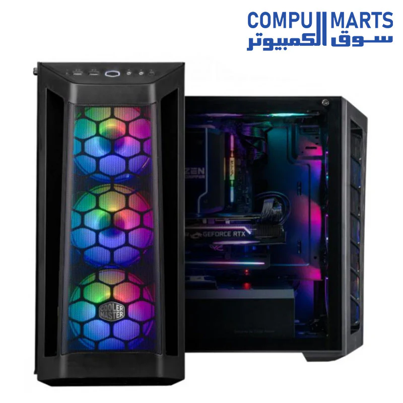 Cooler Master MASTERBOX MB511 ARGB + Cooler Master MWE 650 BRONZE - V2 - Image 4
