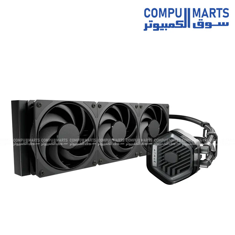Cooler Master MasterLiquid 360 ATMOS Stealth Liquid CPU Cooler - Image 2