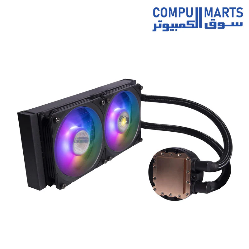 Cooler Master MasterLiquid PL240 FLUX Series 240mm - Image 3