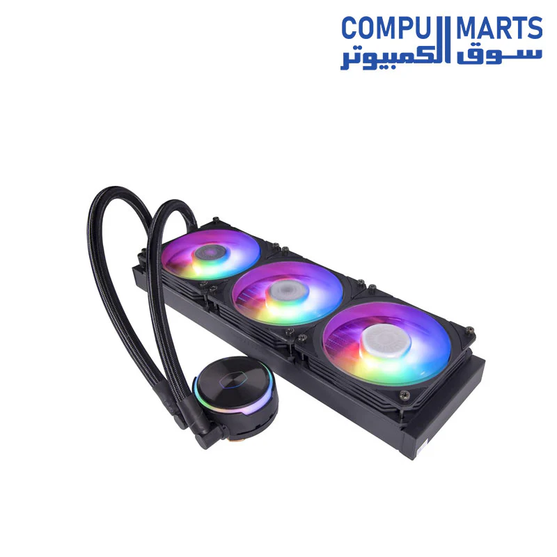 Cooler Master MasterLiquid PL360 FLUX ARGB 360mm Liquid Cooler - Image 4