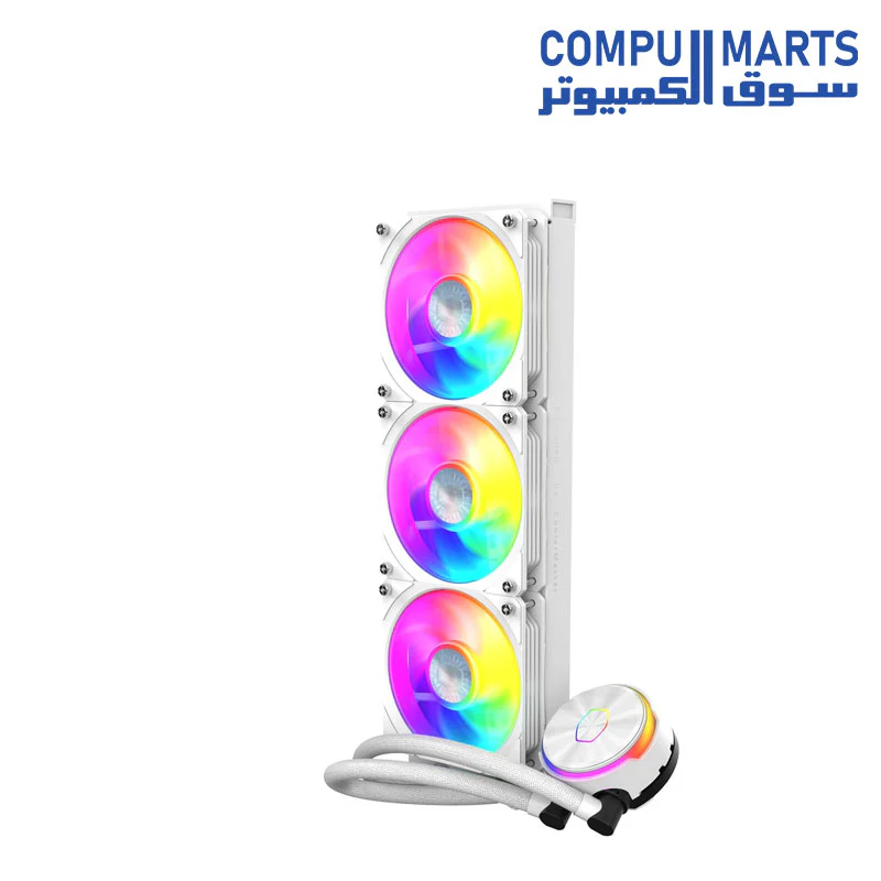 Cooler Master MasterLiquid PL360 FLUX ARGB 360mm Liquid Cooler - Image 6