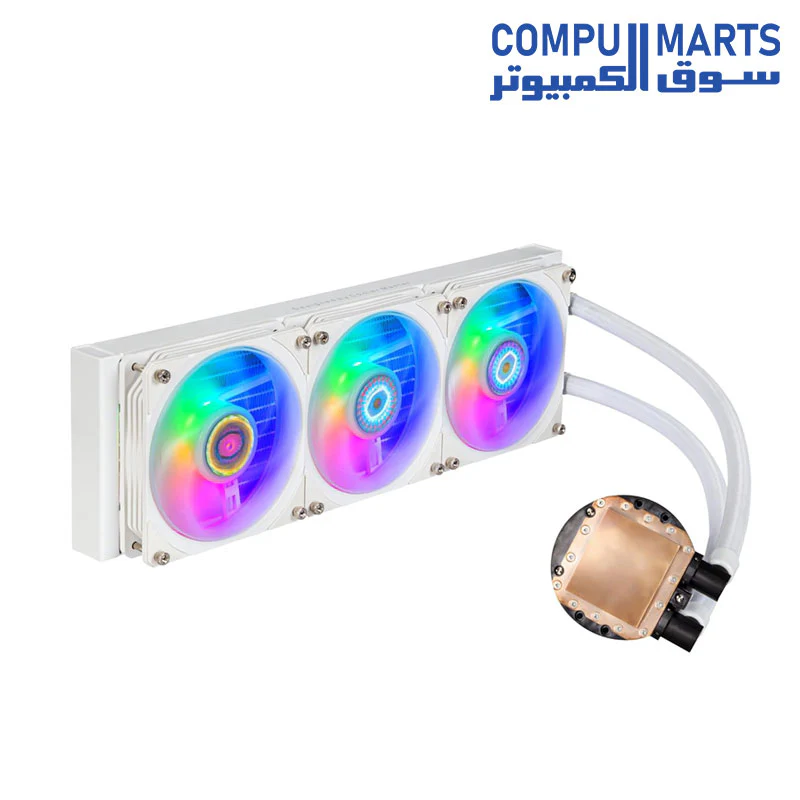 Cooler Master MasterLiquid PL360 FLUX ARGB 360mm Liquid Cooler - Image 7
