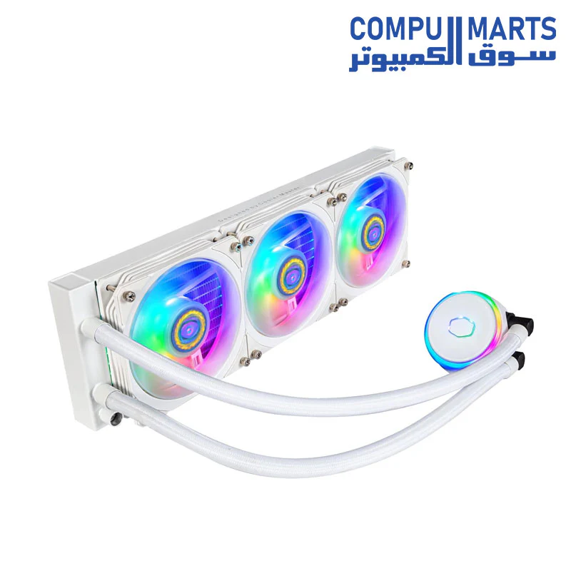 Cooler Master MasterLiquid PL360 FLUX ARGB 360mm Liquid Cooler - Image 8